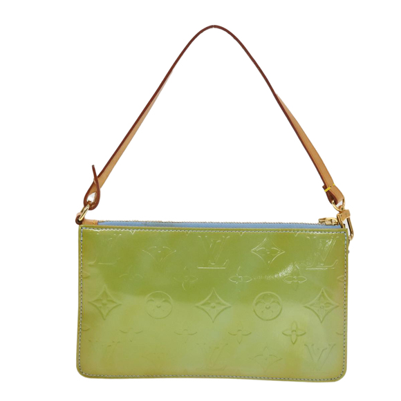 LOUIS VUITTON Monogram Vernis Lexington Pouch Baby Blue M91011 LV Auth 42544 - Picture 2 of 16